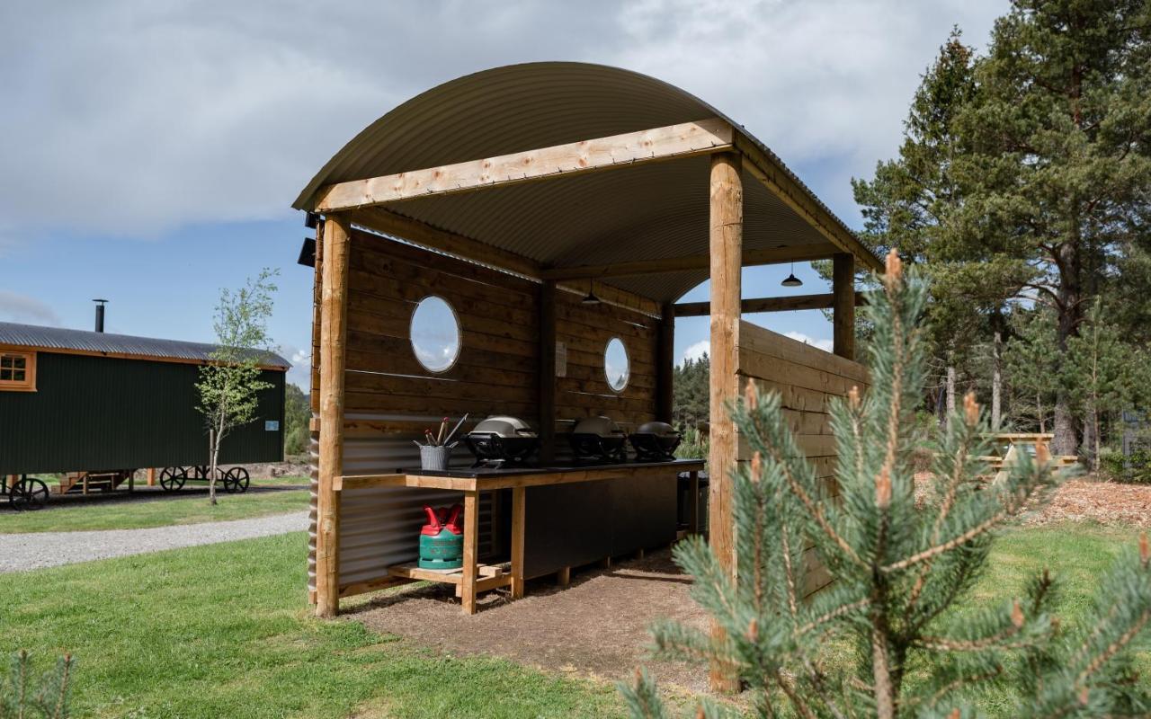 Highland Shepherd Huts Nethy Bridge Zewnętrze zdjęcie